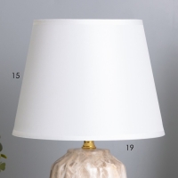 Лампа настольная "Верита" 1х40Вт Е14 коричневый 20х20х31см