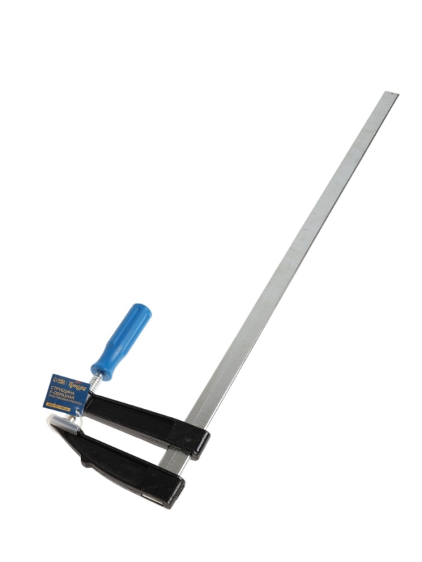 Струбцина F-образная ТУНДРА, пластиковая рукоятка, 800 х 120 х 890 мм