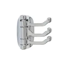 Крючок мебельный CAPPIO OCTOPUS, трехрожковый, цвет хром