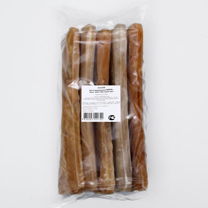 Косточка жевательная Triol DENTAL, 25см, 200-210г. (пакет 5шт.) Косточка жевательная Triol DENTAL, 25см, 200-210г. (пакет 5шт.)