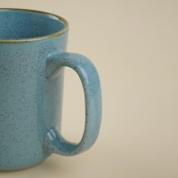 Набор кружек фарфоровых SL Home &laquo;Аззура&raquo;, 400 мл, цвет голубой