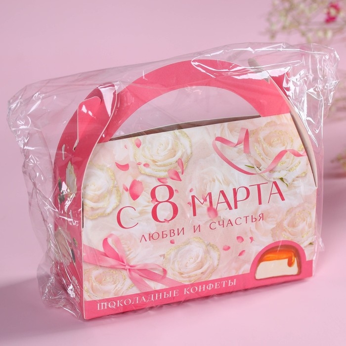 Шоколадные конфеты в сумочке &laquo;Самой прекрасной&raquo;, 150 г