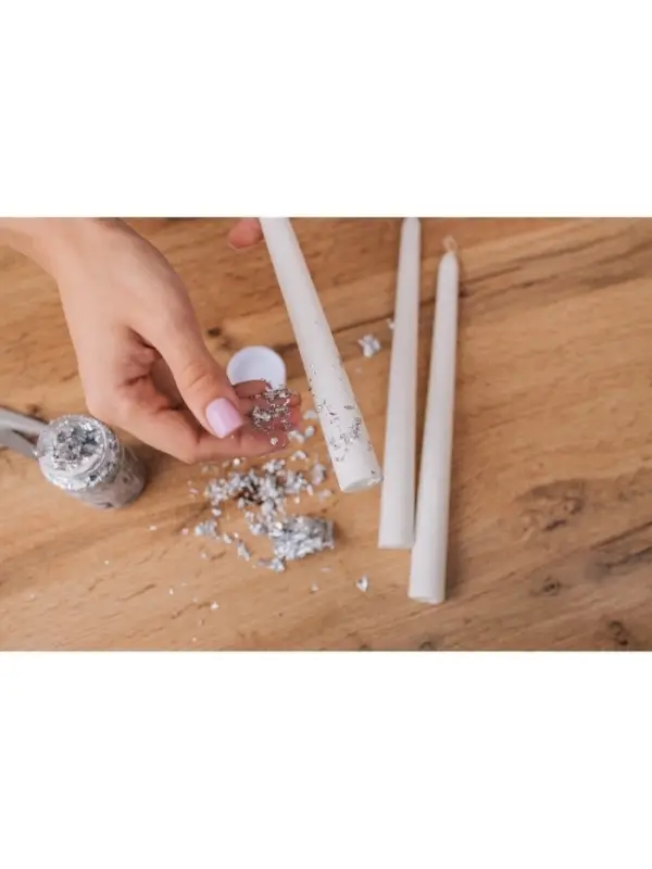 Ароматическая свеча парафиновая хозяйственная &laquo;Жасмин&raquo;, 17&times;2 см, 40 г