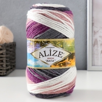 Пряжа "Burcum  batik" 100% акрил 210м/100гр (1986)