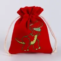 Мешок для подарков &laquo;Дракон&raquo;, р. 17&times;13 см, МИКС
