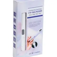 Машинка для маникюра LMM-01-05, 5 насадок, 2 Вт, АКБ , белый