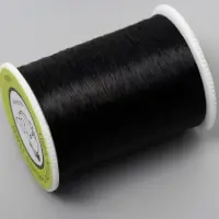 Леска для бисера 0,15 мм, 100 м, чёрный