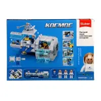 Конструктор космос "Исследовательский модуль", 502 детали, 6+