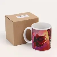 Кружка керамическая в коробке &laquo;Человек паук кот&raquo;, 320 мл