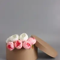 Коробка круглая крафт, 30 х 15 см