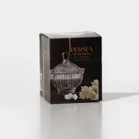 Сахарница стеклянная с крышкой PERSIA, 225 мл