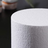 Фальшярус для торта круглый, d=16 см, h=10 см, белый