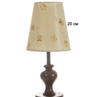 Лампа настольная BayerLux ЭКО "Сол" 1х40Вт Е27 венге 20х20х45см