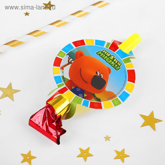 Язык-гудок &laquo;Ми-Ми-Мишки&raquo;, 6 шт.