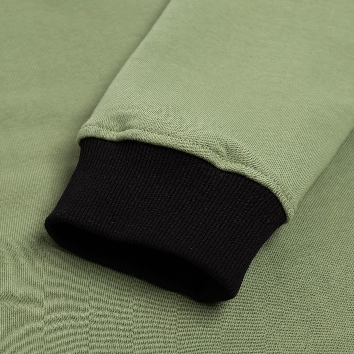 Толстовка на молнии President, размер XS, цвет хаки