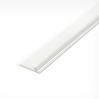 Т-профиль пластик для крепления разделителей на полке, со вспенен скотчем, 1000&times;30&times;5 мм,