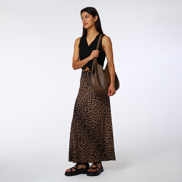 Сумка женская на магните TEXTURA, средний размер, цвет коричневый Сумка женская на магните TEXTURA, средний размер, цвет коричневый