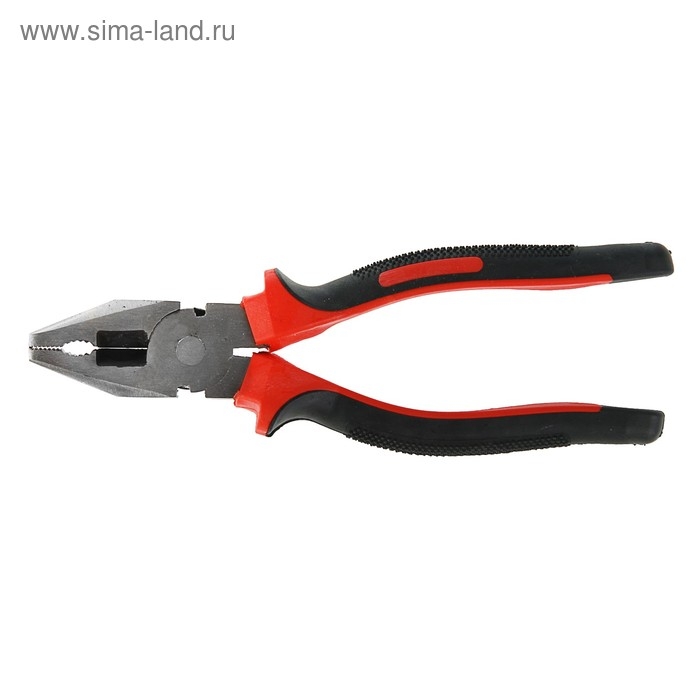 Плоскогубцы комбинированные ЛОМ, шлифованные, двухкомпонентные рукоятки, 180 мм Плоскогубцы комбинированные ЛОМ, шлифованные, двухкомпонентные рукоятки, 180 мм