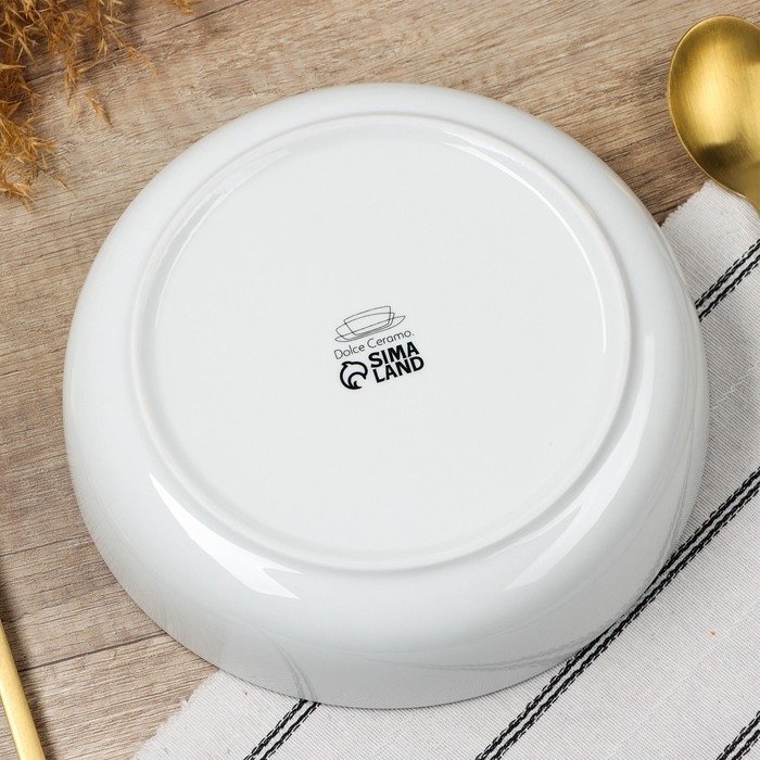 Глубокая тарелка керамическая &laquo;С любовью&raquo;, 20 см, 1000 мл