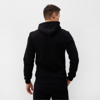 Толстовка мужская, цвет черный, р-р 52