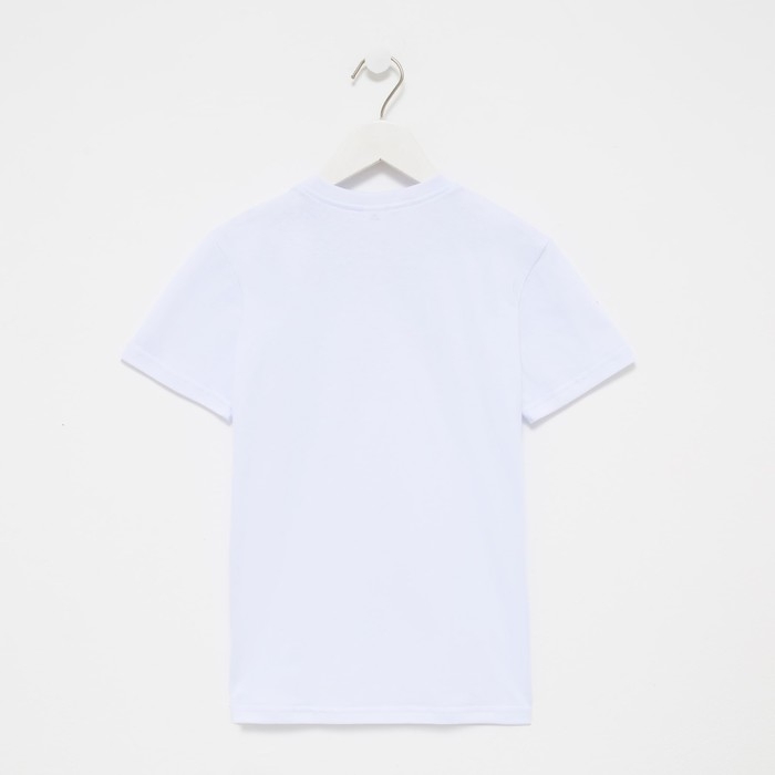 Футболка детская, цвет белый, рост 152 см