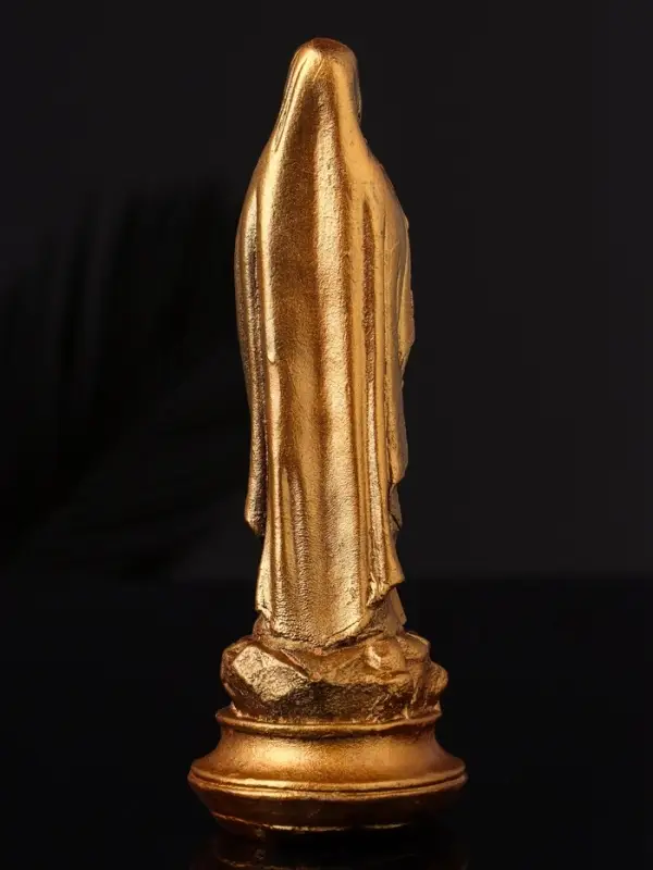 Фигура "Дева Мария" 14х5 см, бронза