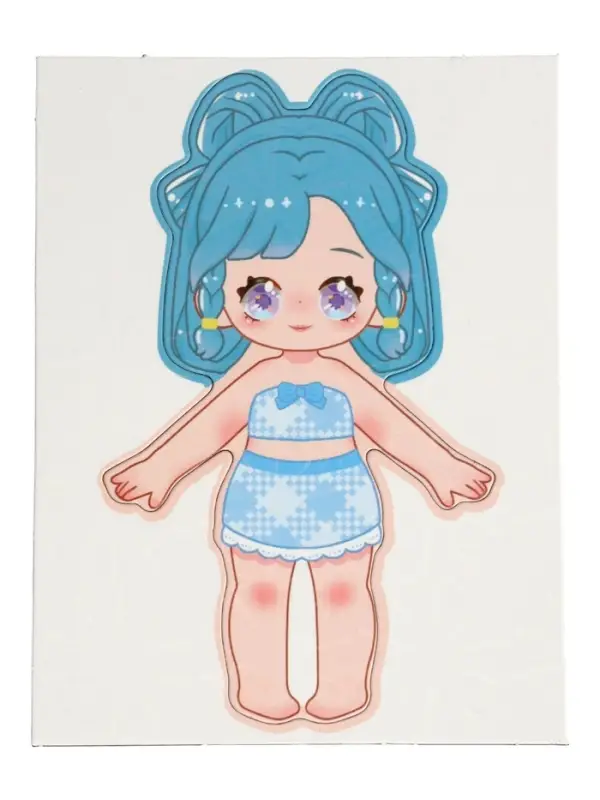 Магнитный набор "Милая модница" блестящий