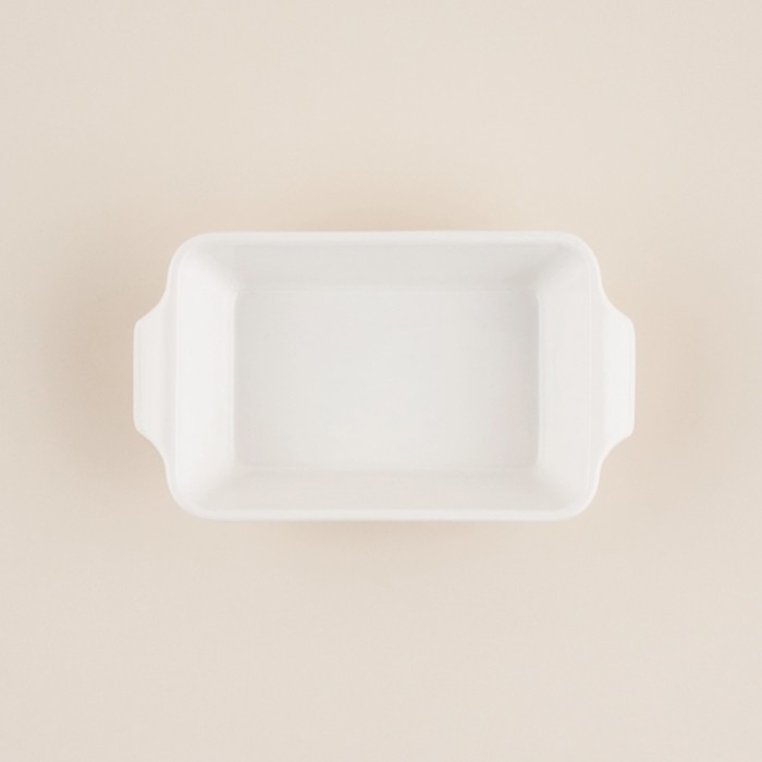 Форма для выпечки из жаропрочной керамики SL Home &laquo;Санторини&raquo;, 250 мл, 15,8&times;9,2&times;4,5 см, цвет белый