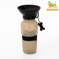 Прогулочная автопоилка, 500 мл, серая Прогулочная автопоилка, 500 мл, серая