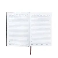 Ежедневник недатир А5 160л Небраска ТЕМНО коричневый