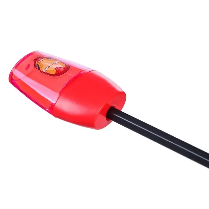 Точилка пластиковая, красная, &laquo;Мстители&raquo;