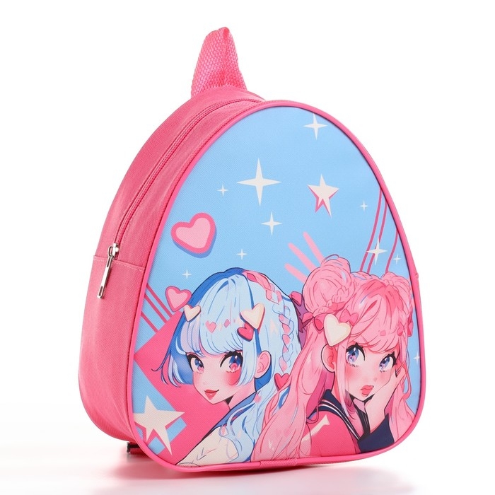 Рюкзак детский для девочки «Анимешницы», 23х20,5 см Рюкзак детский для девочки «Анимешницы», 23х20,5 см