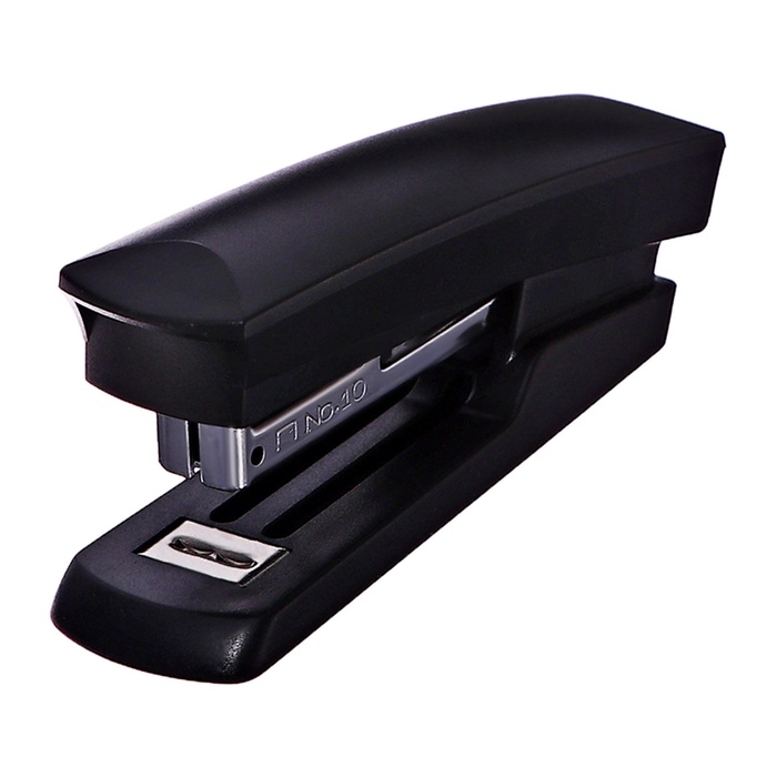 Степлер ErichKrause ECO № 10, до 20 листов, компактный, встроенный антистеплер, чёрный Степлер ErichKrause ECO № 10, до 20 листов, компактный, встроенный антистеплер, чёрный