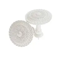 Крючок для штор CAPPIO KS030, d=95 мм, цвет белый, 2 шт