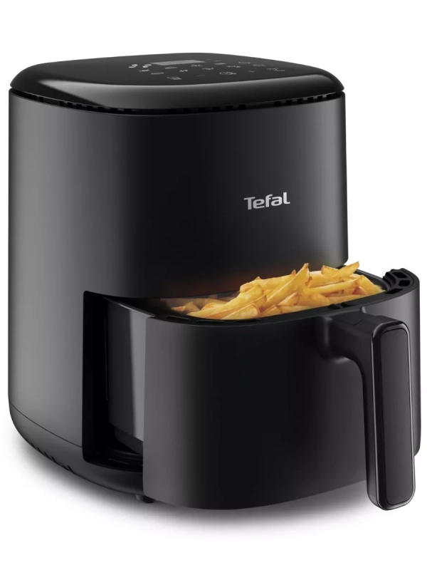 Аэрогриль Easy Fry Compact EY145810, с чашей 3 л, черный