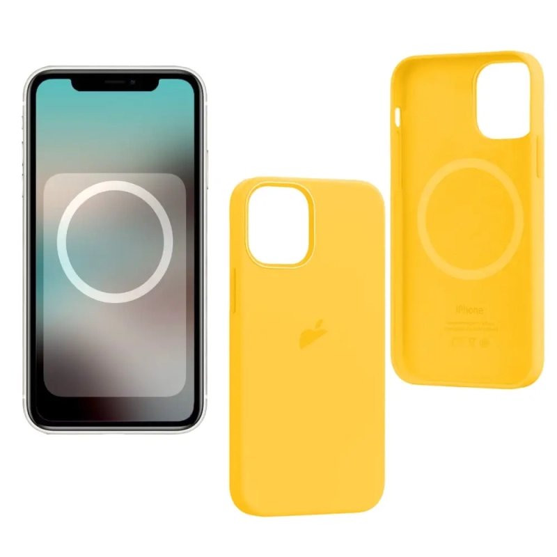 Чехол iPh 12/12 Pro Silicon Case 100% ORG Sunflower