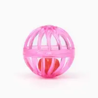 Шарик для кошек &laquo;Завитушки&raquo;, 4 см, фасовка в коробку по 50 шт., цвет МИКС