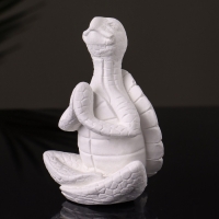 Фигура "Черепаха в  позе лотоса" 8х6 см, натуральный