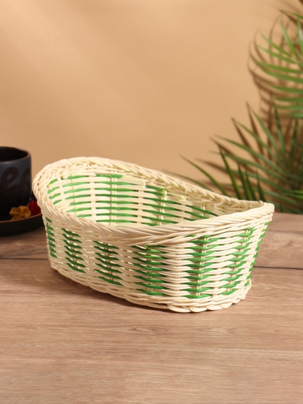 Корзина плетеная 28x19x10 см, ротанг