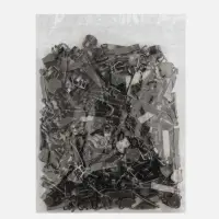 Бегунок для молнии &laquo;Трактор&raquo;, №5, цвет чёрный никель