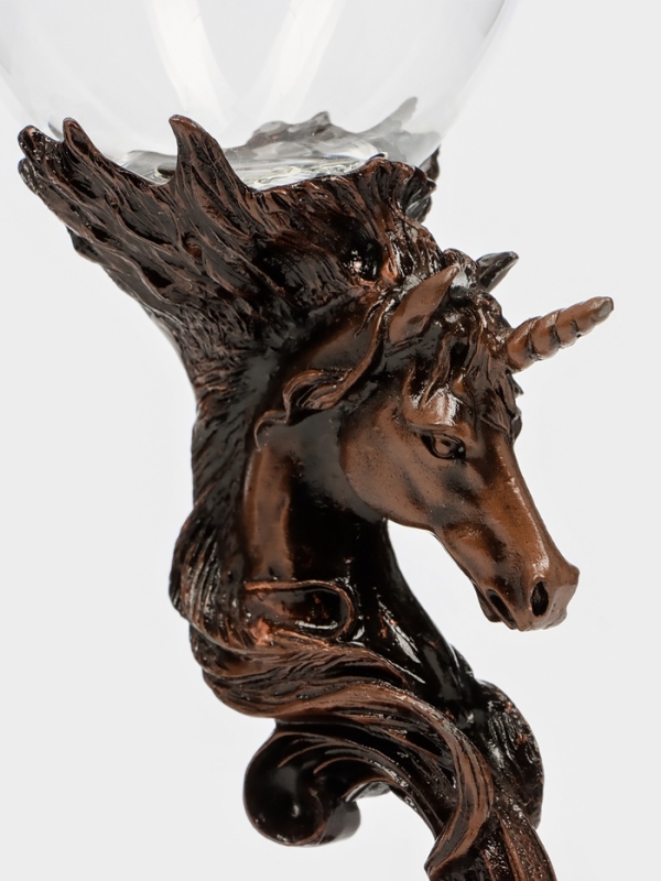 Бокал для пива "Единорог", бронза