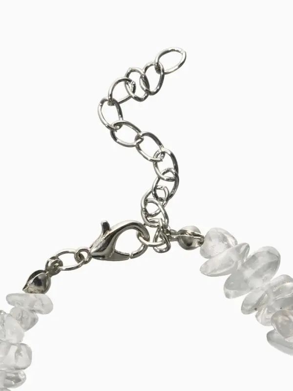 Браслет "Стиляшка" крошка, цвет белый в серебре