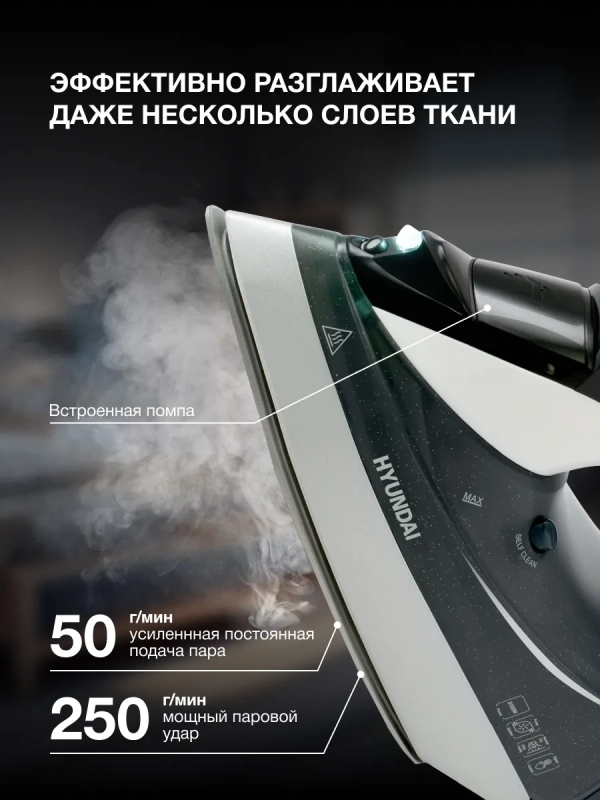 Утюг H-SIP3100 350мл 3100Вт