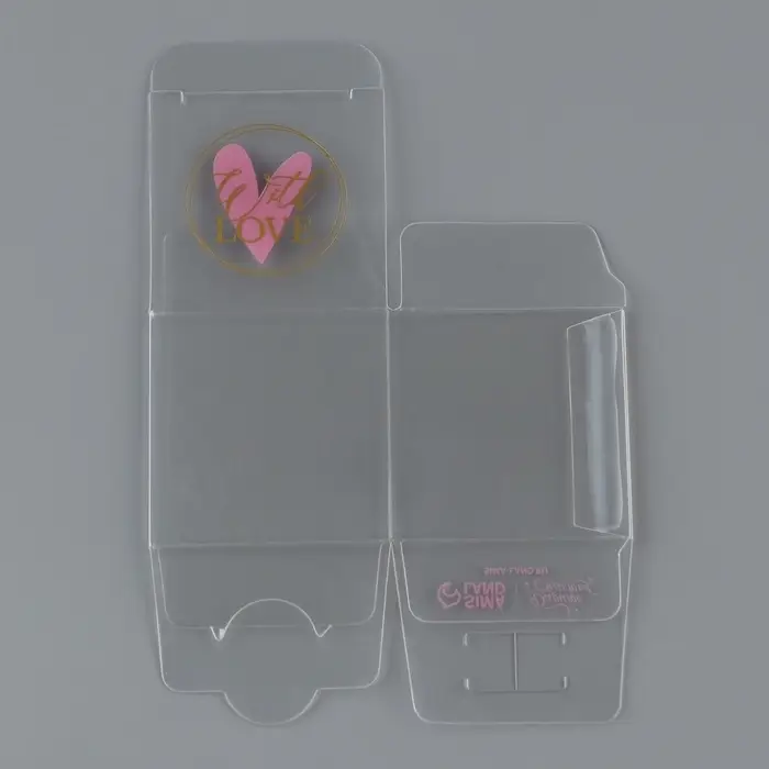 Коробка подарочная пластиковая, упаковка, With love, 5 х 5 х 5 см