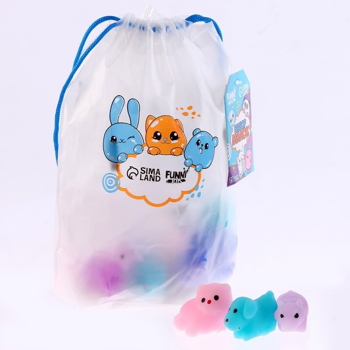 Антистресс сквиш мялка &laquo;Дельфин&raquo;, с песком, тянучка