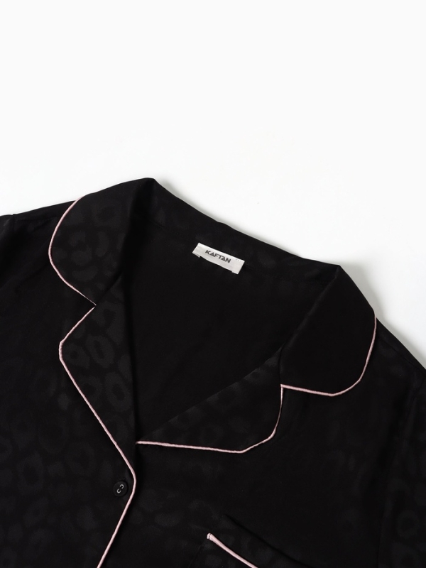 Комплект женский (рубашка и брюки) KAFTAN Leo black collection р-р 48-50