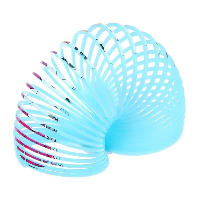 Пружинка - радуга &laquo;Единорог&raquo;, d=3.5 см, в шоубоксе, МИКС