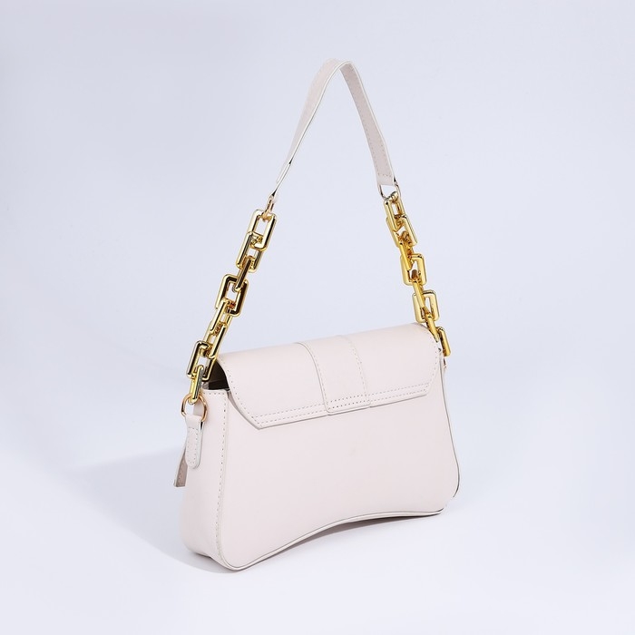 Сумка-мессенджер на магните, цвет молочный Сумка-мессенджер на магните, цвет молочный