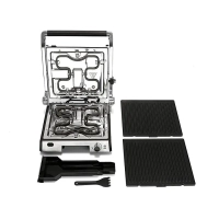 Электрогриль КТ-1601 двусторонний гриль электрический 2000Вт