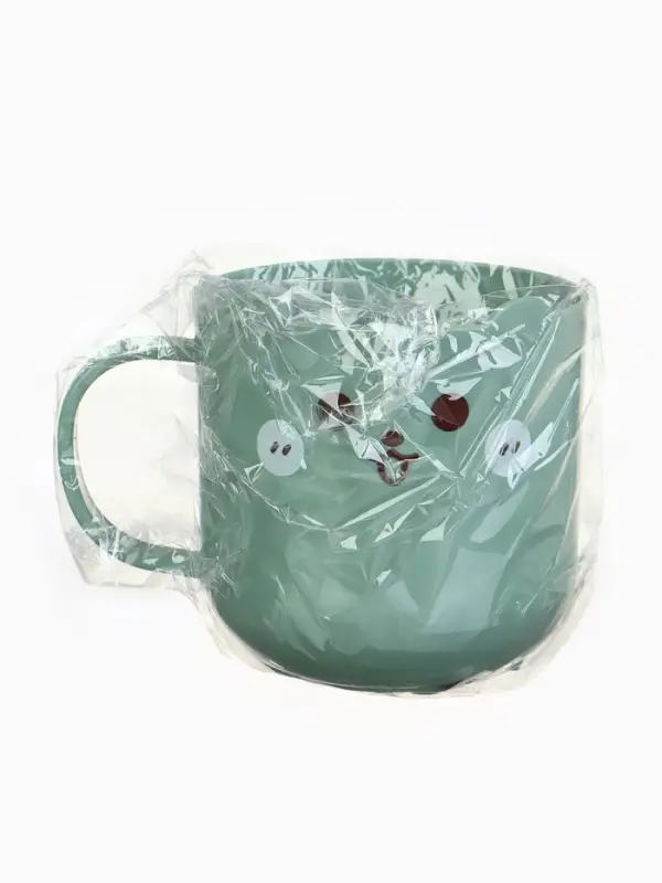 Кружка детская 300 мл., &laquo;Мышонок&raquo;, цвет зеленый, Крошка Я